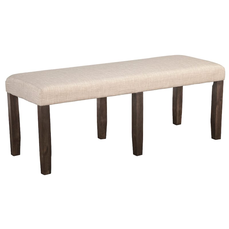 Alpine Furniture Brayden Dining Bench, Espresso