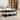 Vintage 45.2" Solid Wood Coffee Table with Open Shelf