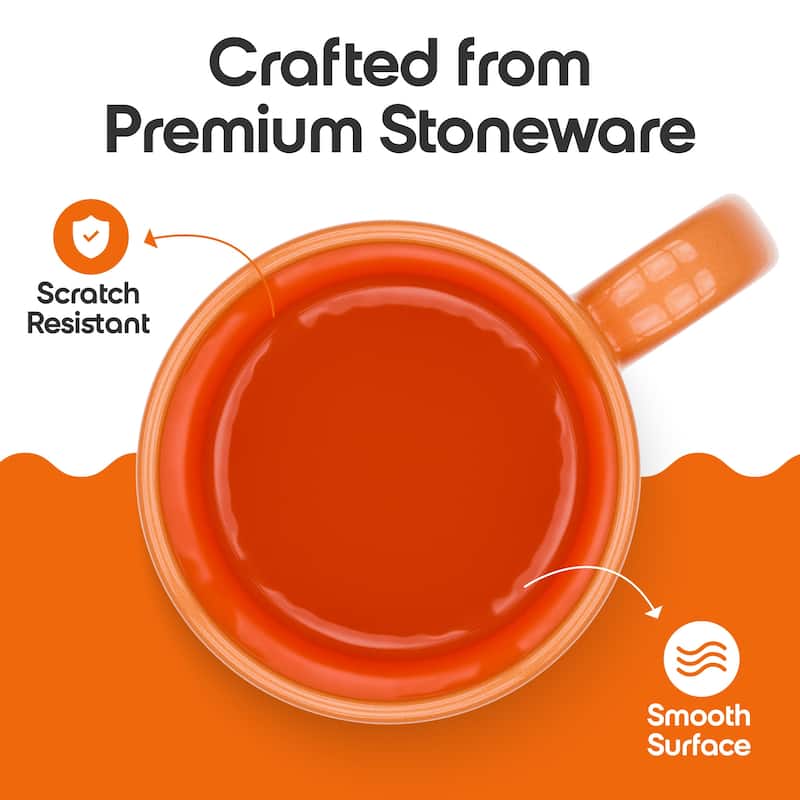 Omniware Teaz Cafe 11 oz Classic Mug - 3" D x 3.75" H