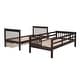 preview thumbnail 17 of 25, Twin-over-Twin Bunk Bed with Three Drawers and Storage Stairway