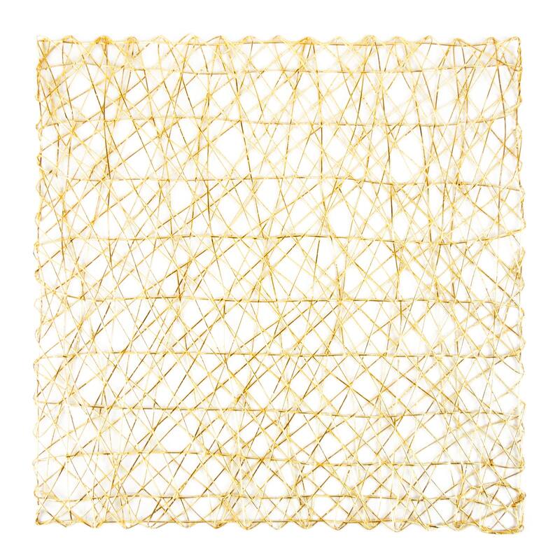 Design Imports Woven Paper Kitchen Placemat Set (Set of 6)