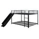 preview thumbnail 36 of 38, Kid-Friendly Design Full over Full Bunk Bed