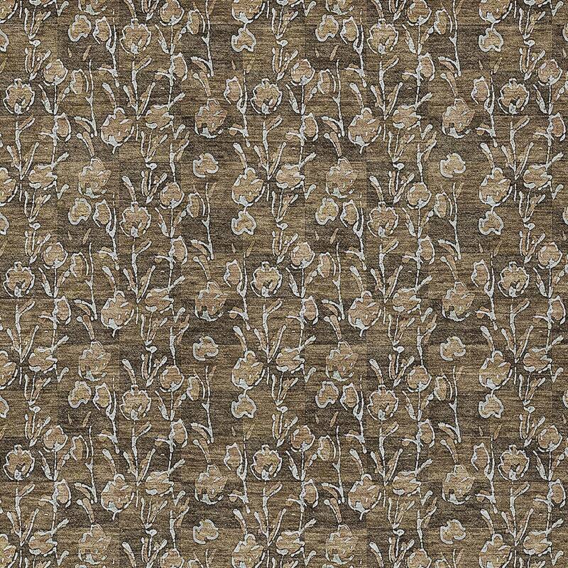 HomeRoots Floral Transitional Rectangle Outdoor Rug
