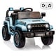 preview thumbnail 1 of 22, Ride on Truck Car w/Remote Control Blue