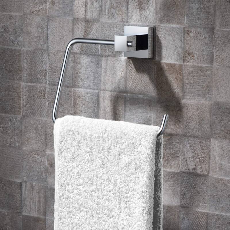 Cube 2-Piece Bathroom Hardware Set