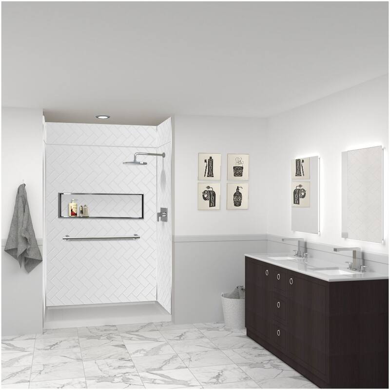 Transolid PWKX60368412 Prodigy 96" H x 60" W x 36" D Three Panel