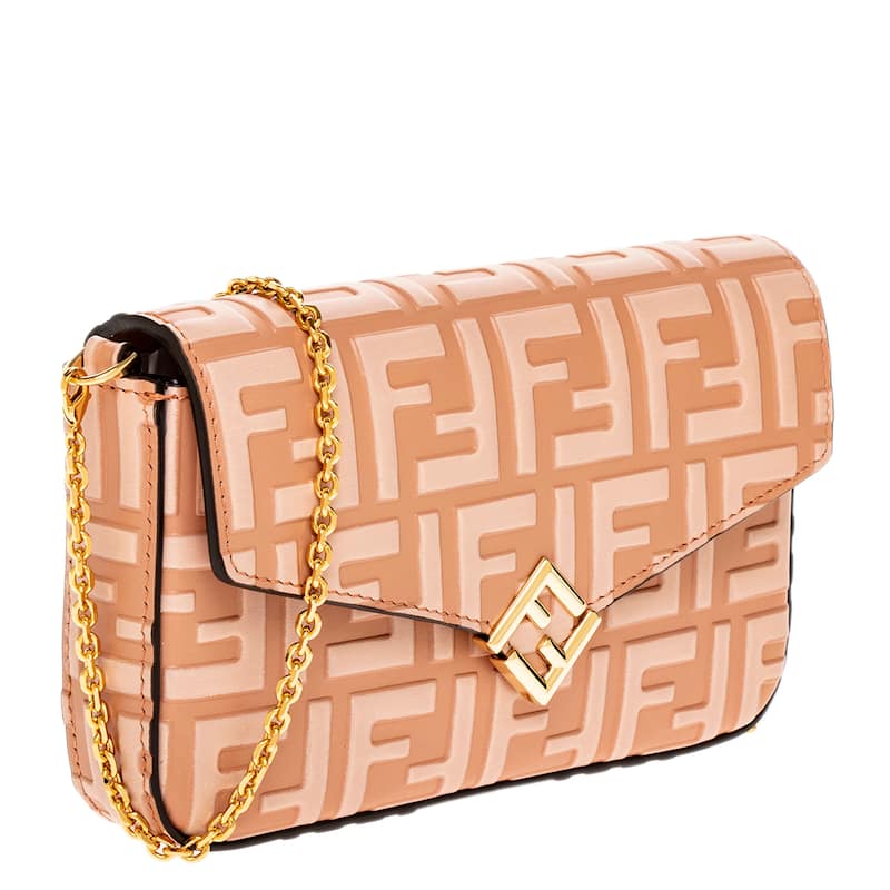 Fendi FF Diamonds Wallet on Chain