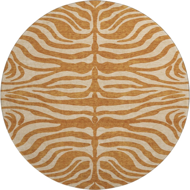Premium Washable Super Soft Zebra Print Mayfield Rug