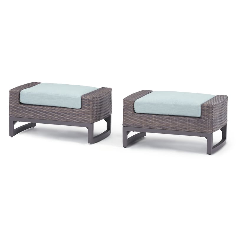 Milea 5 Piece Sunbrella Outdoor Patio Club Seating Set