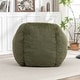 preview thumbnail 8 of 44, Comfy Bean Bag Sofa With Back Support, Faux Fur Bean Bag Chair For Adults And Kids
