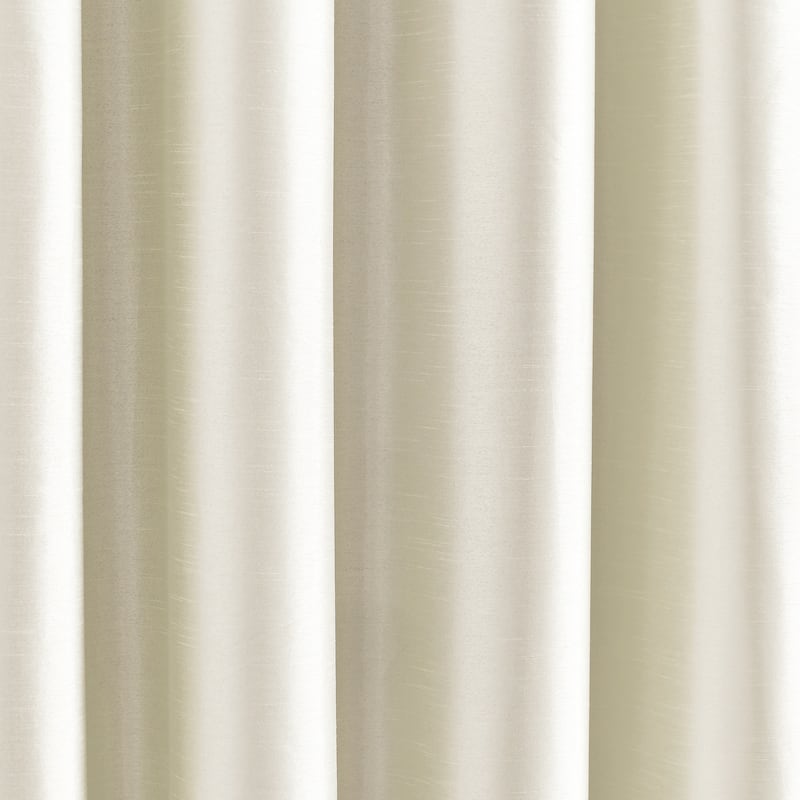 Lush Decor Insulated Grommet Blackout Faux Silk Window Curtain Panel