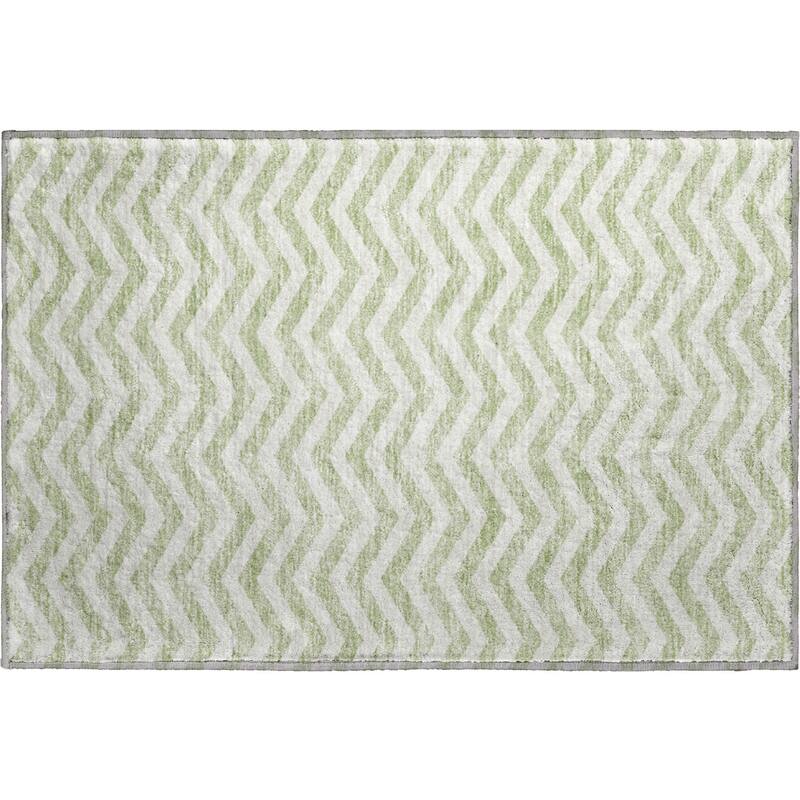 Premium Washable Super Soft Modern Chevron Mayfield Rug
