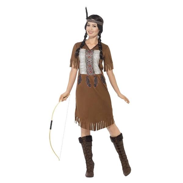 Shop 37 Brown And White Native American Inspired Warrior Princess