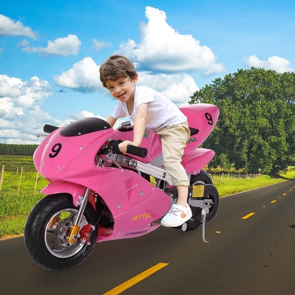 Pink mini moto hot sale