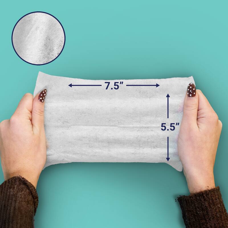 Mini Dog Body Hypoallergenic Wipes with Extracts of Aloe Vera Leaf, Chamomile, Shea Butter