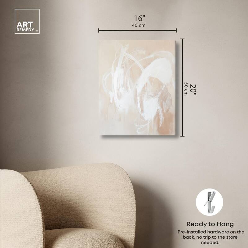 Void Symphony Haze I Canvas by Art Remedy, Gallery Wrapped