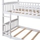 preview thumbnail 9 of 20, Multifunctional Twin Over Twin Bunk Bed with Slide and Ladder,House Bed with Roof