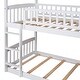 preview thumbnail 16 of 23, Multifunctional Twin Over Twin Bunk Bed with Slide