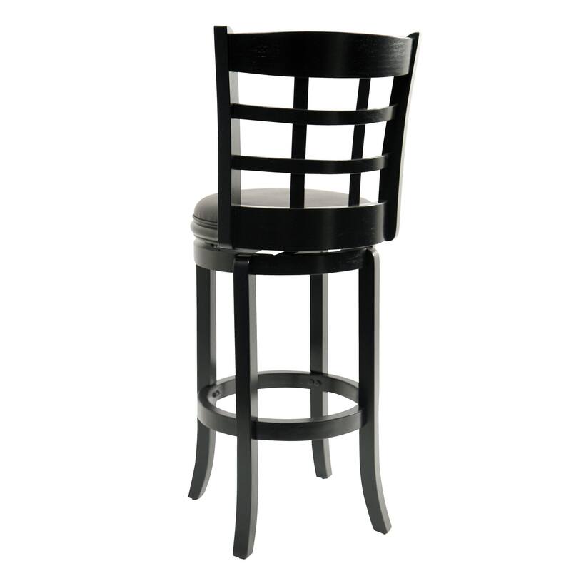 Kyoto Rubberwood 29-inch Swivel Stool