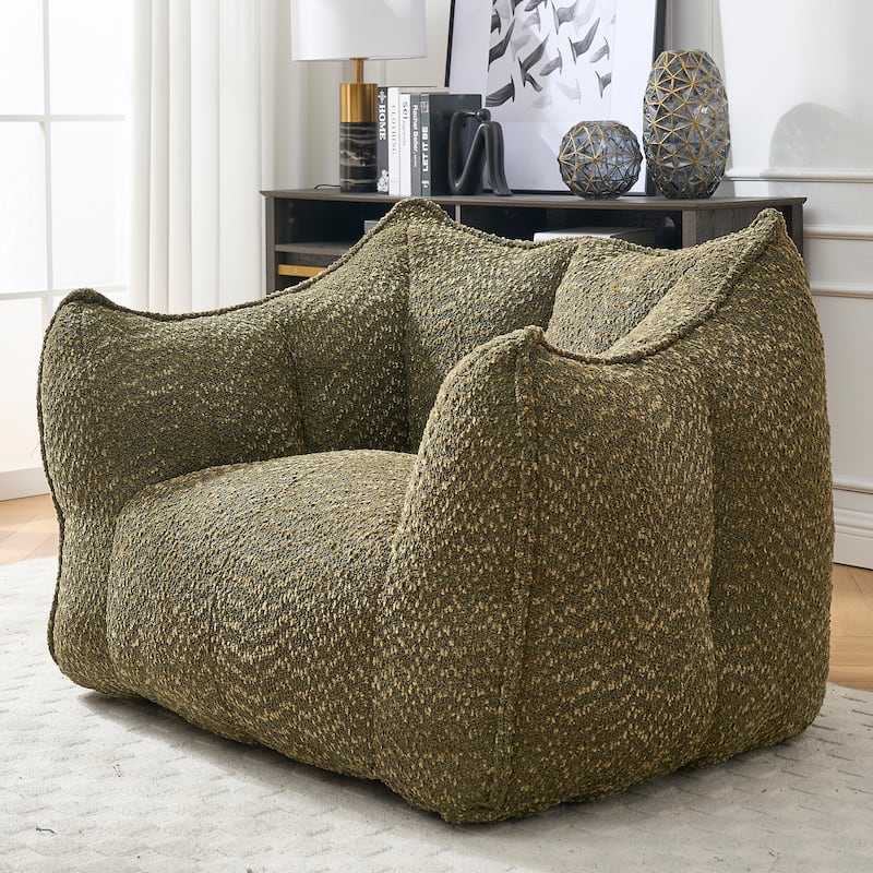 Sofa Chairs with Highly Resilient Foam for Living Rooms And Bedrooms, Comfortable Square Lazy Sofas, Sofas for Adults to Play