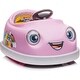 preview thumbnail 10 of 8, 12V Bumper Car for Kids, 6-in-1 Electric Bumper Car with Pushrod Dinner Plate,USB Music,Rocking Horse Mode,Bumper Car Mode