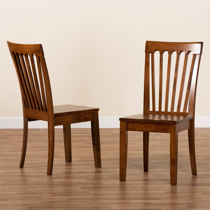 Minette Modern and Contemporary Transitional 2-Piece Dining Chair Set
