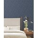 preview thumbnail 3 of 5, York Wallcoverings Vermillion Coast Ultramarine Wallpaper