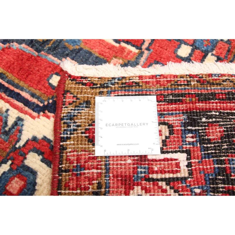 ECARPETGALLERY Hand-knotted Sarabi Red Wool Rug - 7'11 x 11'3