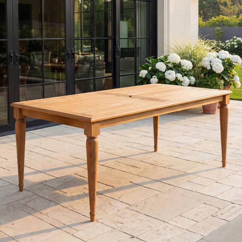 Cambridge Casual Ventura Teak Outdoor Rectangular Dining Table