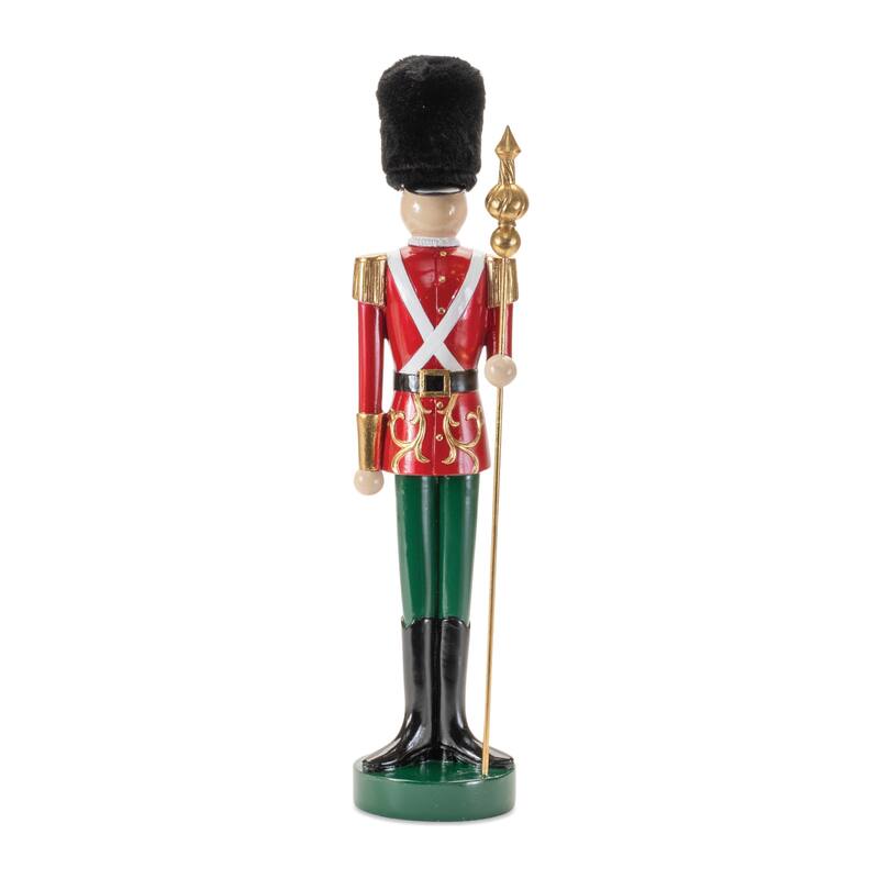 Holiday Nutcracker Soldier Statue 19"H - N/A
