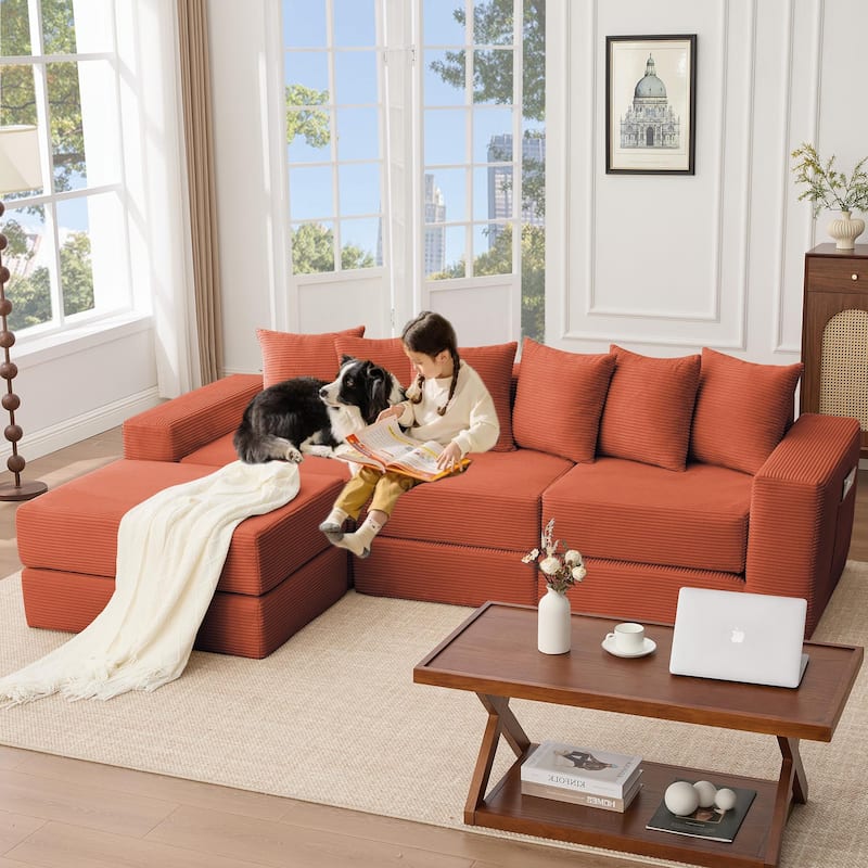 10-in-1 Convertible Sofa Sectional