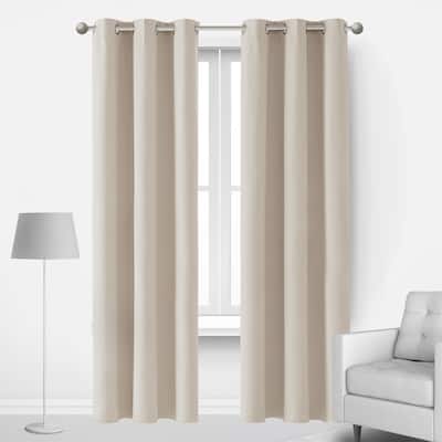 Deconovo Insulated 42 Width Curtain Panel Pair (2 Panel)