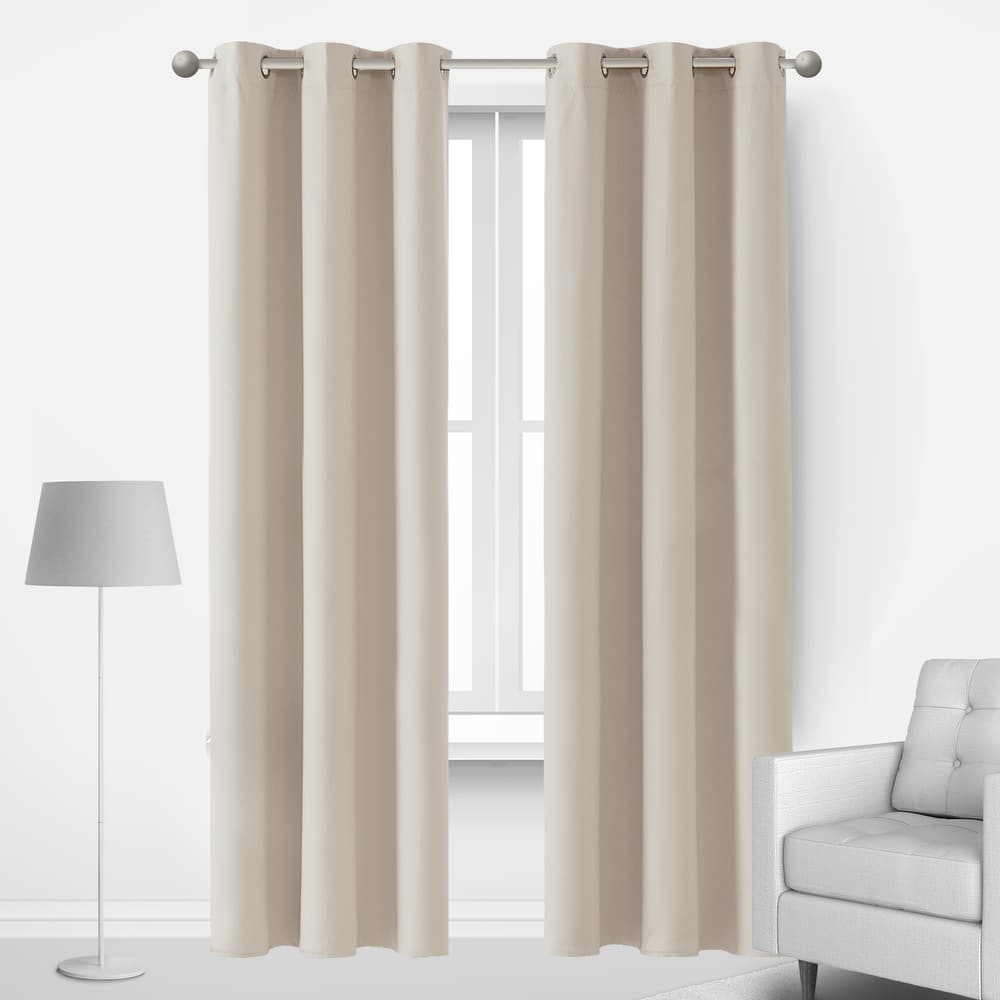 Deconovo Insulated 42 Width Curtain Panel Pair (2 Panel)