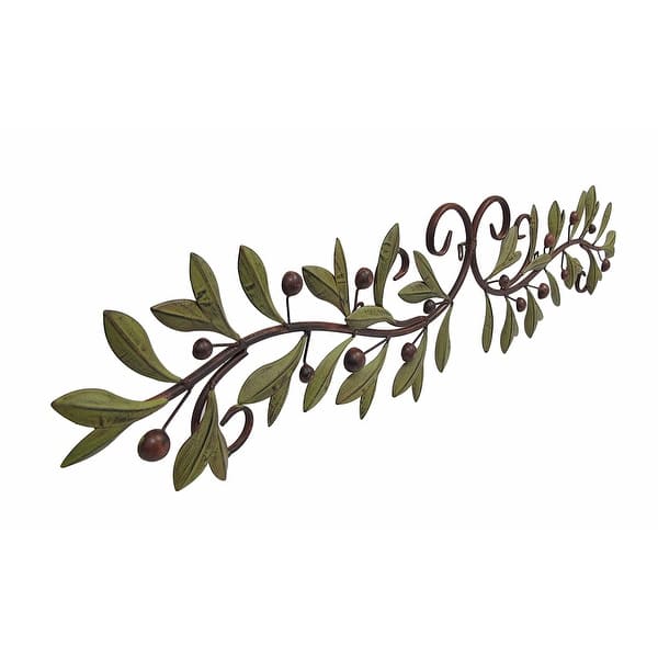 Shop Metal Olive Branch Over The Door Wall Decor 47 Inch Wide Door