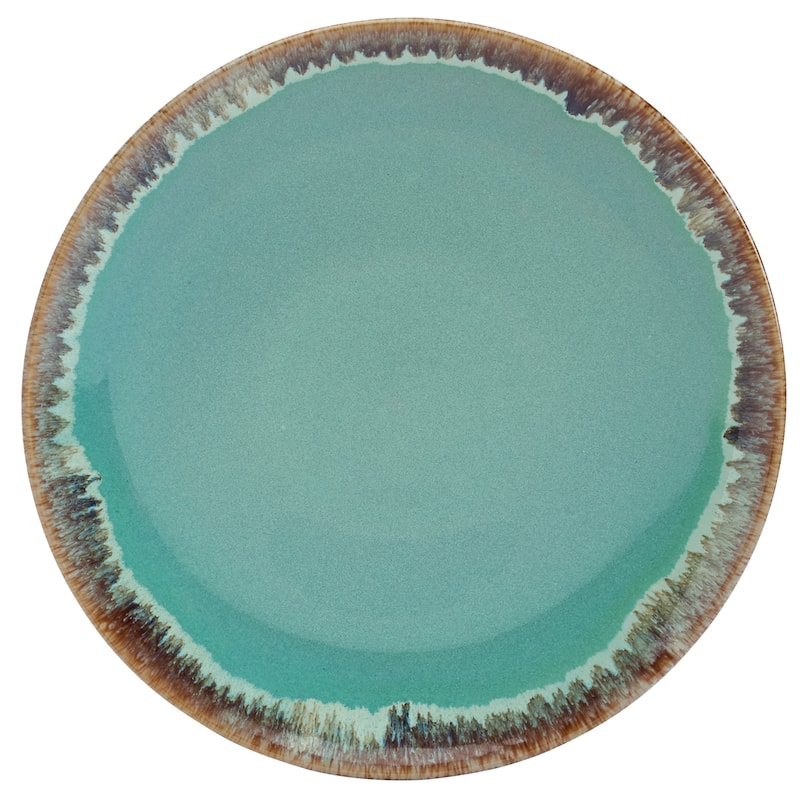 Tabletops Gallery Tuscon Multi-color Stoneware 12-piece Dinnerware Set
