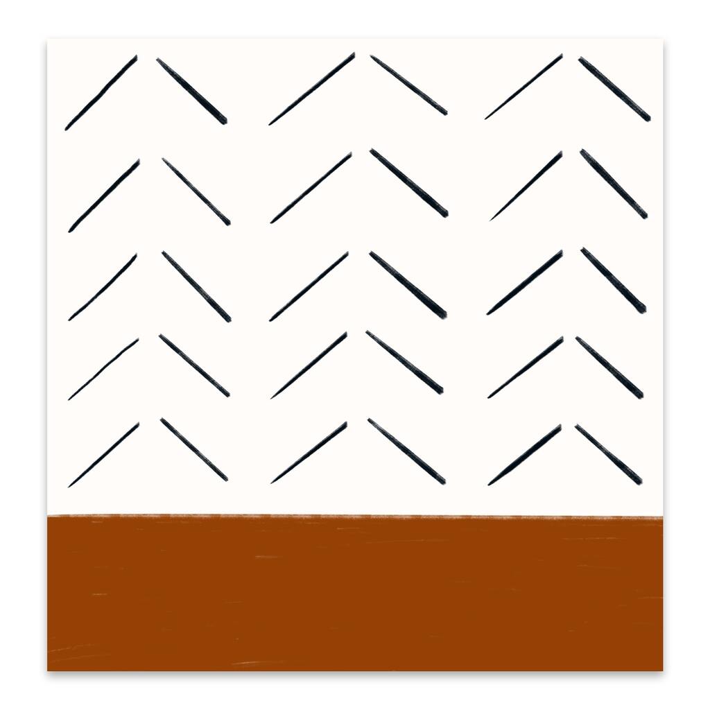 Abstract Camel Minimal Pattern Patterns Metal Wall Art Print