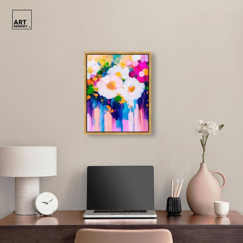Contrast of Purity II Canvas by Art Remedy