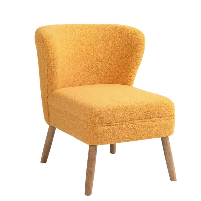 2 Set Modern Armless Accent Chair