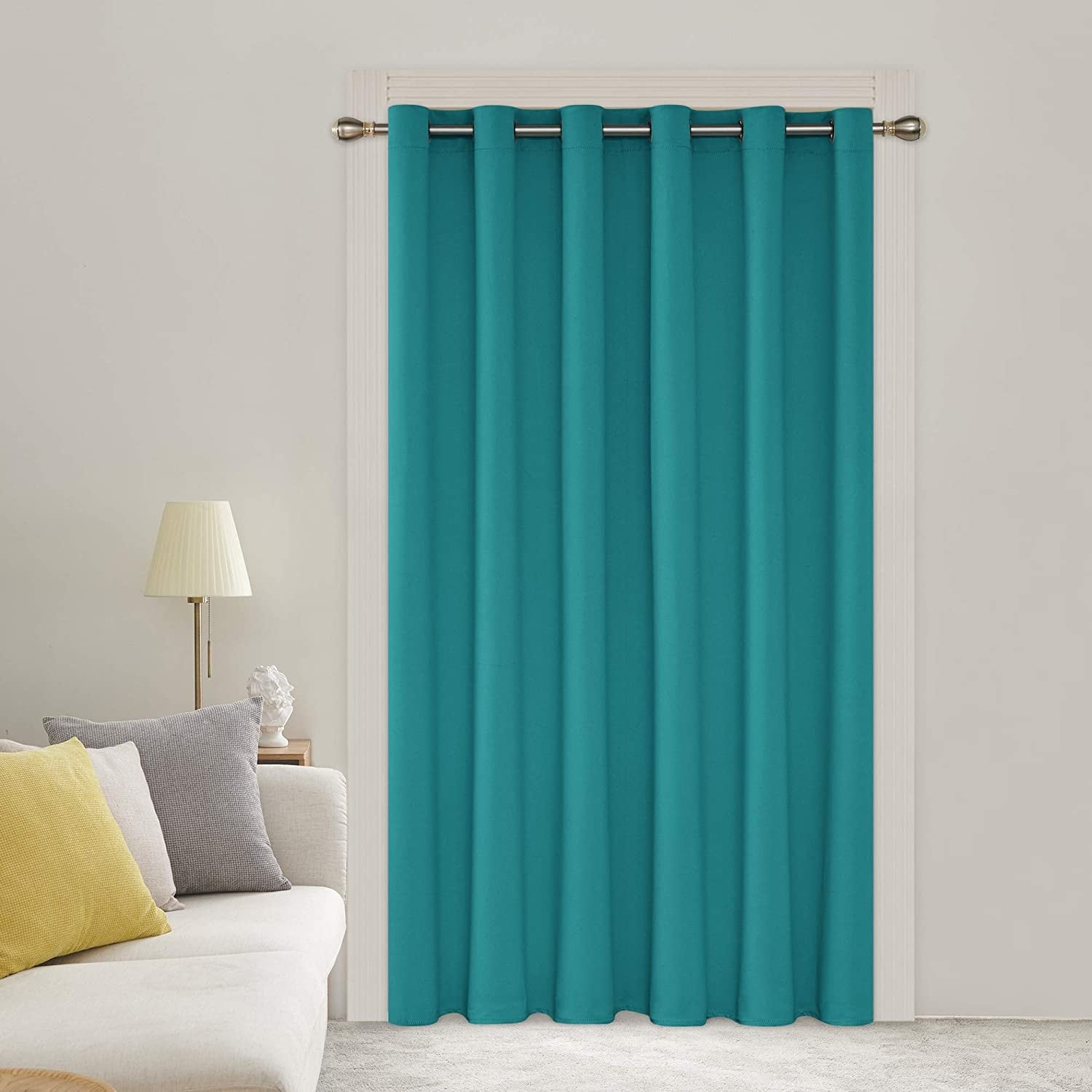 Premium Heavy Duty Room Divider Curtain with Grommet 1 Panel 