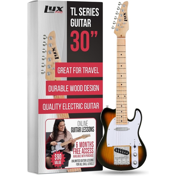 LyxPro 30 Electric Guitar TL Series Full Size Paulownia Wood Body On Sale Bed Bath Beyond 39523260