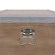preview thumbnail 8 of 8, vidaXL Storage Box Solid Fir Wood 35.8"x20.5"x15.7" Brown