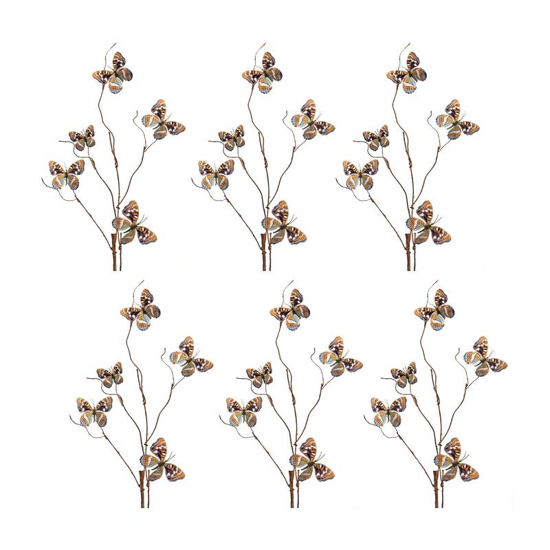 Butterfly Spray (Set of 6) - 12 x 2.9 x 39