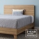 preview thumbnail 21 of 46, Brookside Mabel Shiplap Platform Bed Frame with Headboard