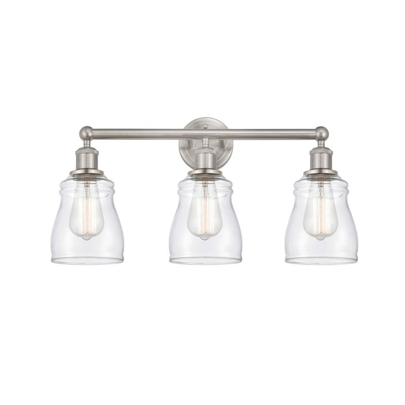 Innovations Lighting 616-3W-12-23 Ellery Vanity Ellery 3 Light 23" - Brushed Satin Nickel / Clear