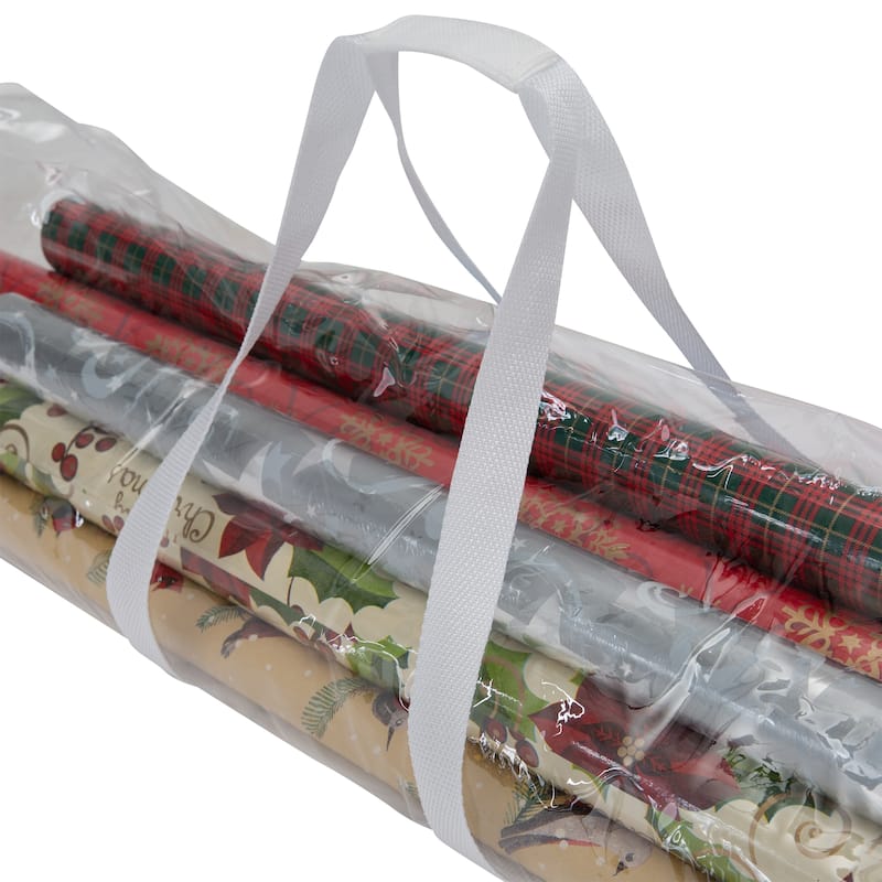 Simplify Clear Gift Wrap Storage Storage Bag - 8.6"x 30"