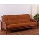 preview thumbnail 12 of 32, 5-inch Thick Twill Full-size Futon Mattress Spice