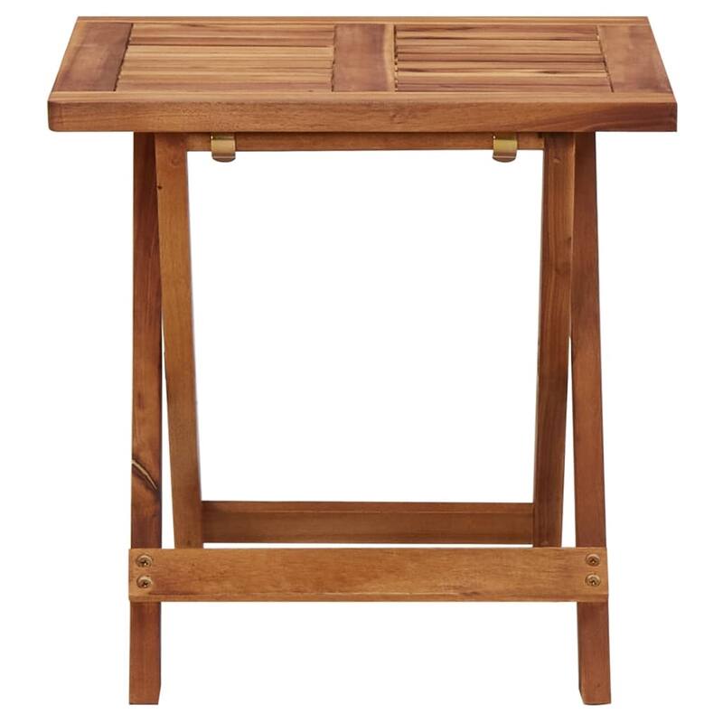 vidaXL 2 Piece Sunlounger Set with Table Solid Wood Acacia - 78.7" x 26.8" x 11.8"/24.4"/30.3"/33.5"