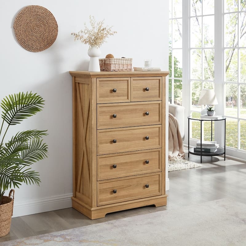 6 Drawers Tall Chest