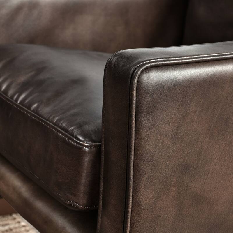 Classic Home Chad Leather Club Chair
