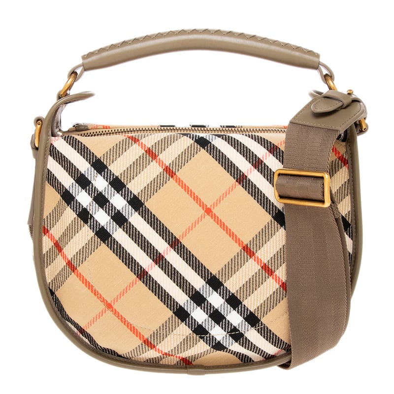 Burberry Small B Clip Messenger Bag